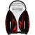 Maori Fathers Day New Zealand Sherpa Hoodie Aroha Ahau Ki A Koe Papa - Red - Wonder Print Shop