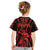 Custom Maori Fathers Day New Zealand Kid T Shirt Aroha Ahau Ki A Koe Papa - Red - Wonder Print Shop