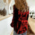 Custom Maori Fathers Day New Zealand Women Casual Shirt Aroha Ahau Ki A Koe Papa - Red - Wonder Print Shop