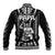 Maori Fathers Day New Zealand Baseball Jacket Aroha Ahau Ki A Koe Papa - Black LT9 - Wonder Print Shop