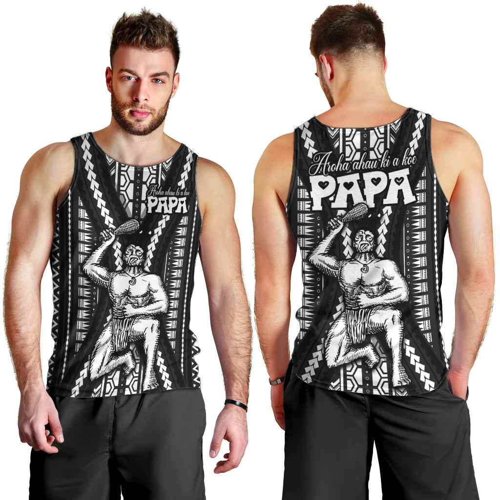maori-fathers-day-new-zealand-men-tank-top-aroha-ahau-ki-a-koe-papa-black
