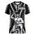 Maori Fathers Day New Zealand Women V Neck T Shirt Aroha Ahau Ki A Koe Papa - Black - Wonder Print Shop