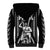 Custom Maori Fathers Day New Zealand Sherpa Hoodie Aroha Ahau Ki A Koe Papa - Black - Wonder Print Shop