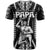 Custom Maori Fathers Day New Zealand T Shirt Aroha Ahau Ki A Koe Papa - Black - Wonder Print Shop
