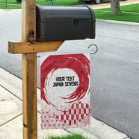 Custom Japan Sevens Garden Flag Japanese Rising Sun with Hemp Leaf Pattern - Wonder Print Shop