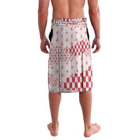 Custom Japan Sevens Lavalava Japanese Rising Sun with Hemp Leaf Pattern - Wonder Print Shop