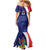 Namibia Cricket Custom Family Matching Mermaid Dress and Hawaiian Shirt Coat of arms Namibian Pattern - Wonder Print Shop