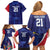 Namibia Cricket Custom Family Matching Off Shoulder Short Dress and Hawaiian Shirt Coat of arms Namibian Pattern - Wonder Print Shop