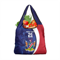 Namibia Cricket Custom Grocery Bag Coat of arms Namibian Pattern - Wonder Print Shop