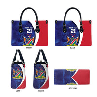 Namibia Cricket Custom Leather Bag Coat of arms Namibian Pattern - Wonder Print Shop