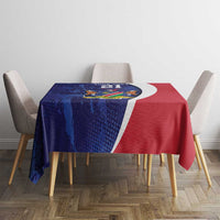 Namibia Cricket Custom Tablecloth Coat of arms Namibian Pattern - Wonder Print Shop