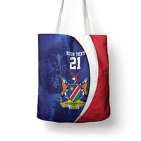 Namibia Cricket Custom Tote Bag Coat of arms Namibian Pattern - Wonder Print Shop