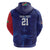 Namibia Cricket Custom Zip Hoodie Coat of arms Namibian Pattern - Wonder Print Shop