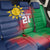 Namibia Cricket Custom Back Car Seat Cover Namibian Gold Sun Flag Motif - Wonder Print Shop