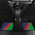 Namibia Cricket Custom Car Mats Namibian Gold Sun Flag Motif - Wonder Print Shop