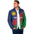 Namibia Cricket Custom Padded Jacket Namibian Gold Sun Flag Motif - Wonder Print Shop