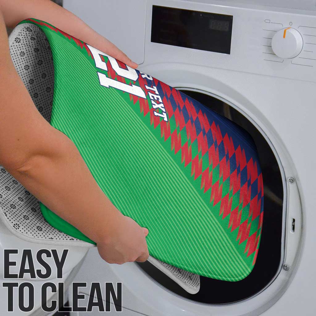 Namibia Cricket Custom Bathroom Set Namibian Sporty Pattern Flag Motif - Wonder Print Shop