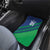 Namibia Cricket Custom Car Mats Namibian Sporty Pattern Flag Motif - Wonder Print Shop