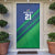Namibia Cricket Custom Door Cover Namibian Sporty Pattern Flag Motif - Wonder Print Shop