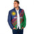 Namibia Cricket Custom Padded Jacket Namibian Sporty Pattern Flag Motif - Wonder Print Shop