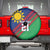 Namibia Cricket Custom Spare Tire Cover Namibian Sporty Pattern Flag Motif - Wonder Print Shop