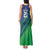 Namibia Cricket Custom Tank Maxi Dress Namibian Sporty Pattern Flag Motif - Wonder Print Shop