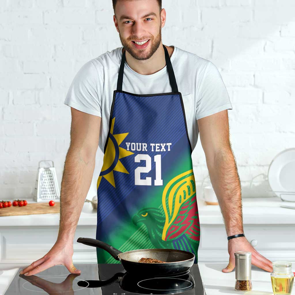Namibia Rugby Custom Apron Welwitschias African Fish Eagle - Wonder Print Shop