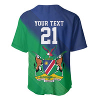 Namibia Rugby Custom Baseball Jersey Welwitschias African Fish Eagle - Wonder Print Shop