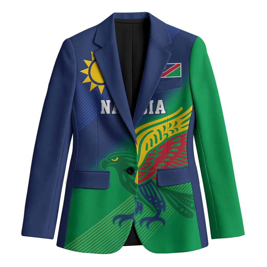 Namibia Rugby Custom Blazer Welwitschias African Fish Eagle - Wonder Print Shop