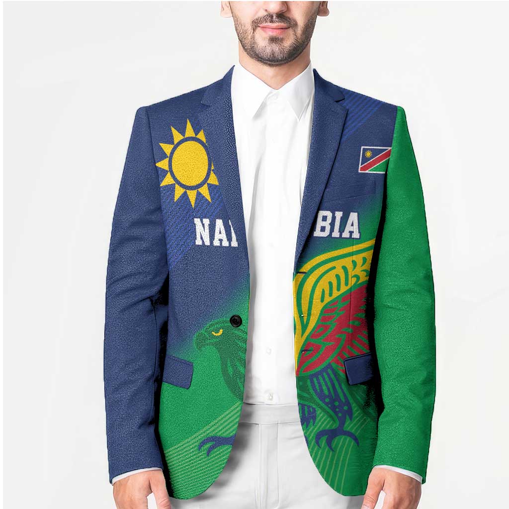 Namibia Rugby Custom Blazer Welwitschias African Fish Eagle - Wonder Print Shop