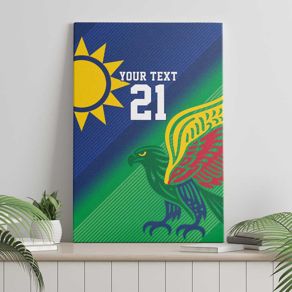 Namibia Rugby Custom Canvas Wall Art Welwitschias African Fish Eagle - Wonder Print Shop