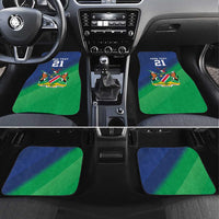 Namibia Rugby Custom Car Mats Welwitschias African Fish Eagle - Wonder Print Shop