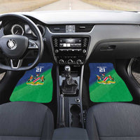 Namibia Rugby Custom Car Mats Welwitschias African Fish Eagle - Wonder Print Shop