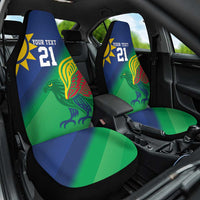 Namibia Rugby Custom Car Seat Cover Welwitschias African Fish Eagle - Wonder Print Shop