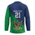 Namibia Rugby Custom Hockey Jersey Welwitschias African Fish Eagle - Wonder Print Shop