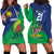 Namibia Rugby Custom Hoodie Dress Welwitschias African Fish Eagle - Wonder Print Shop