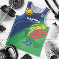 Namibia Rugby Custom Men Tank Top Welwitschias African Fish Eagle - Wonder Print Shop