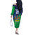 Namibia Rugby Custom Off The Shoulder Long Sleeve Dress Welwitschias African Fish Eagle - Wonder Print Shop