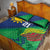 Namibia Rugby Custom Quilt Bed Set Welwitschias African Fish Eagle - Wonder Print Shop
