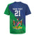 Namibia Rugby Custom Rugby Jersey Welwitschias African Fish Eagle - Wonder Print Shop