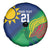 Namibia Rugby Custom Spare Tire Cover Welwitschias African Fish Eagle - Wonder Print Shop