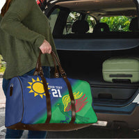 Namibia Rugby Custom Travel Bag Welwitschias African Fish Eagle - Wonder Print Shop