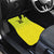 Nigeria Cricket Custom Car Mats Najeriya Yellow Greens Eagle - Wonder Print Shop