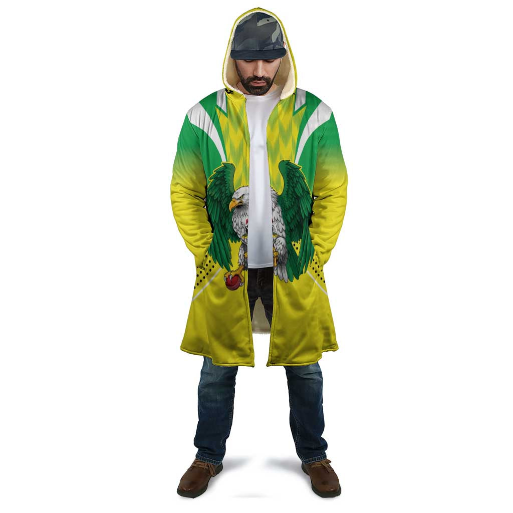 Nigeria Cricket Custom Cloak Najeriya Yellow Greens Eagle - Wonder Print Shop