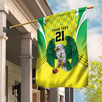 Nigeria Cricket Custom Garden Flag Najeriya Yellow Greens Eagle - Wonder Print Shop