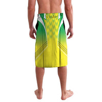Nigeria Cricket Custom Lavalava Najeriya Yellow Greens Eagle - Wonder Print Shop