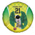 Nigeria Cricket Custom Spare Tire Cover Najeriya Yellow Greens Eagle - Wonder Print Shop