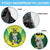 Nigeria Cricket Custom Spare Tire Cover Najeriya Yellow Greens Eagle - Wonder Print Shop