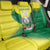 Nigeria Cricket Custom Back Car Seat Cover Najeriya Angry Eagle Flag Motif - Wonder Print Shop