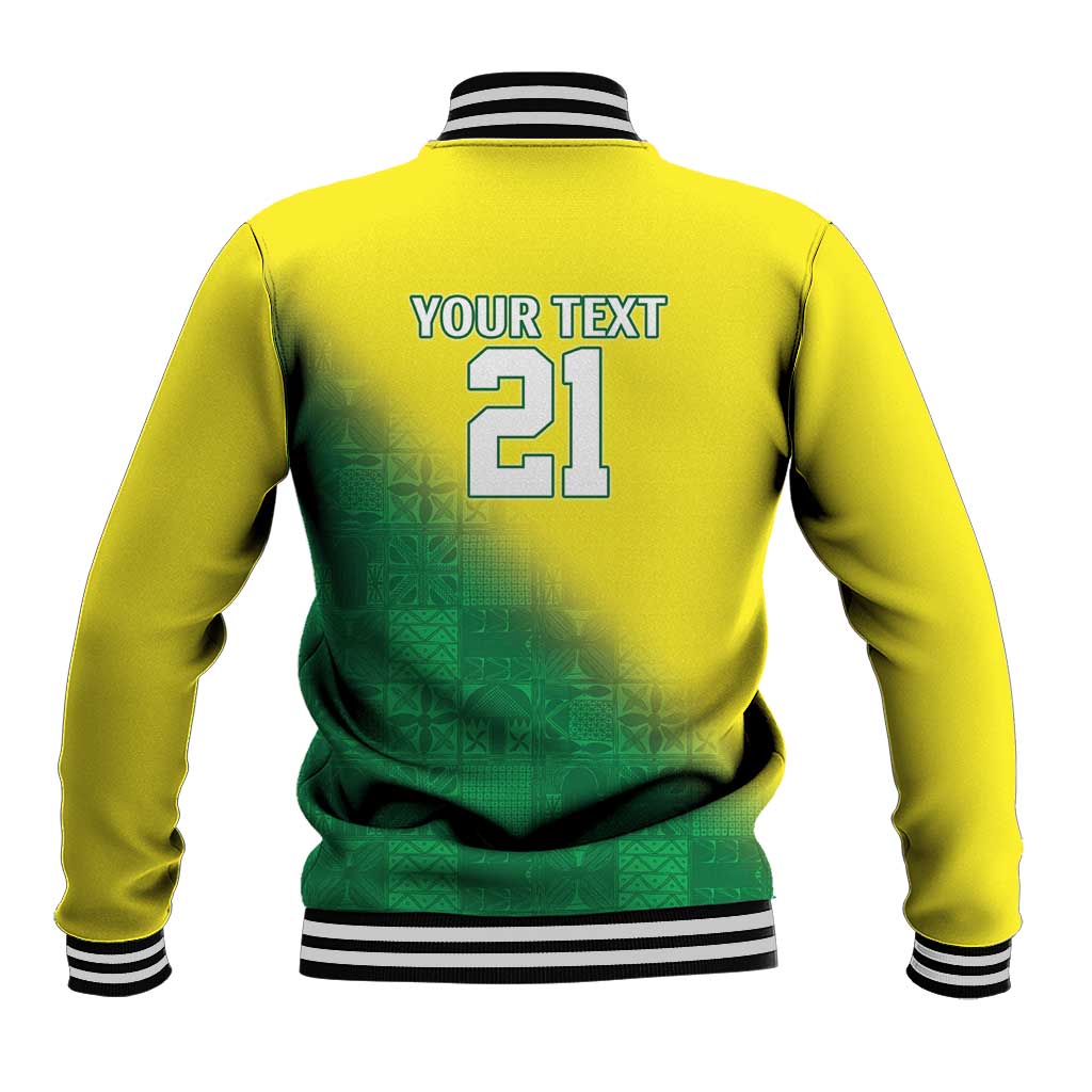 Nigeria Cricket Custom Baseball Jacket Najeriya Angry Eagle Flag Motif - Wonder Print Shop